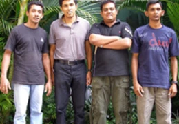 Photo Gallery with Mr. Bahir, Prof. Madhava & Mr. Suranjan at Kandy, Sri Lanka research_7